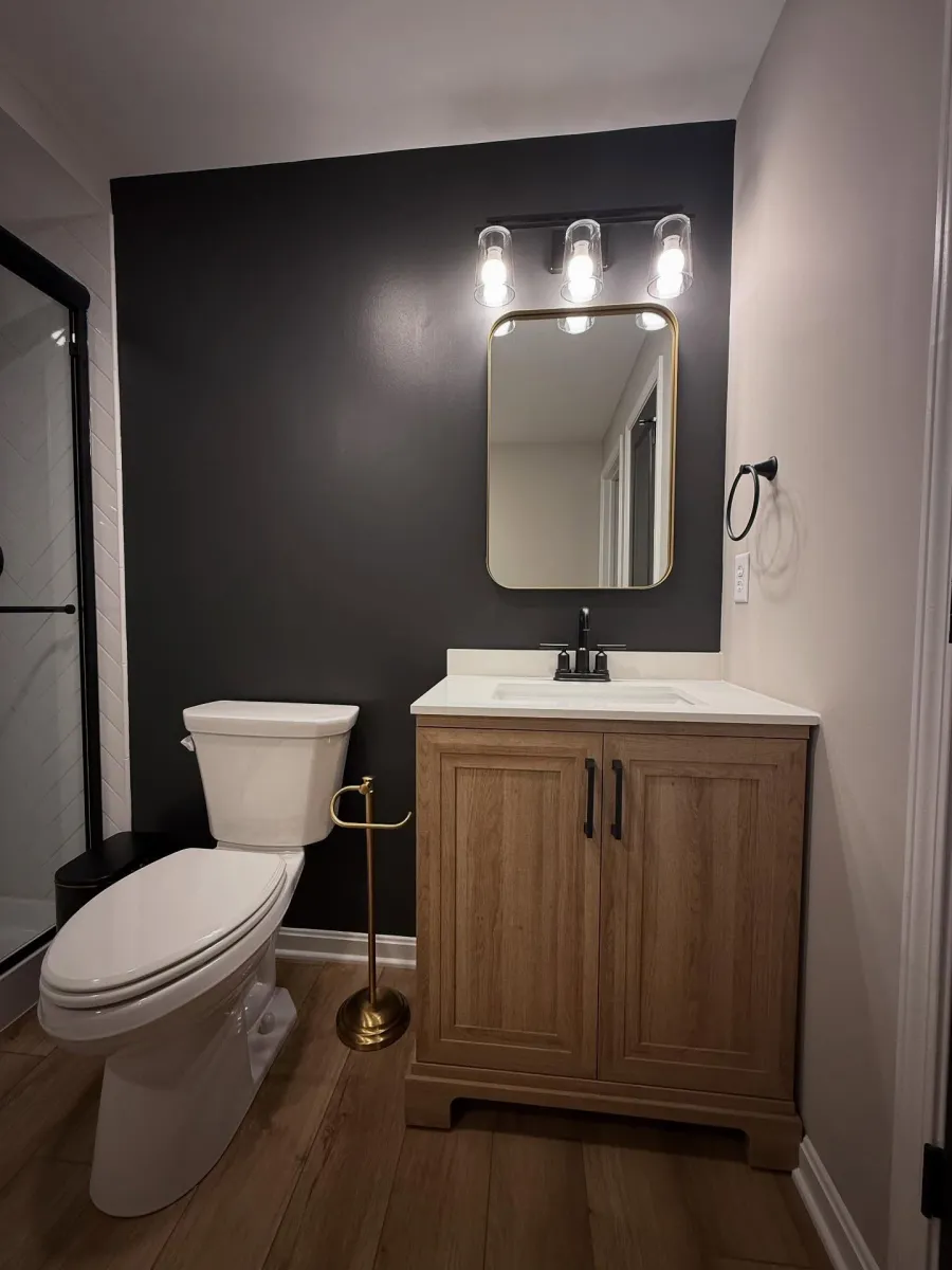 Bathroom remodel project